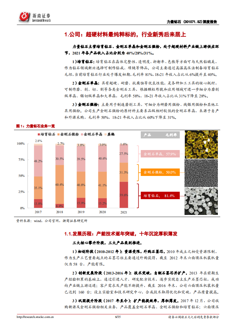 力量钻石-首次覆盖报告：培育钻石新秀崛起，快速扩张业绩弹性大-220328.pdf 第6页
