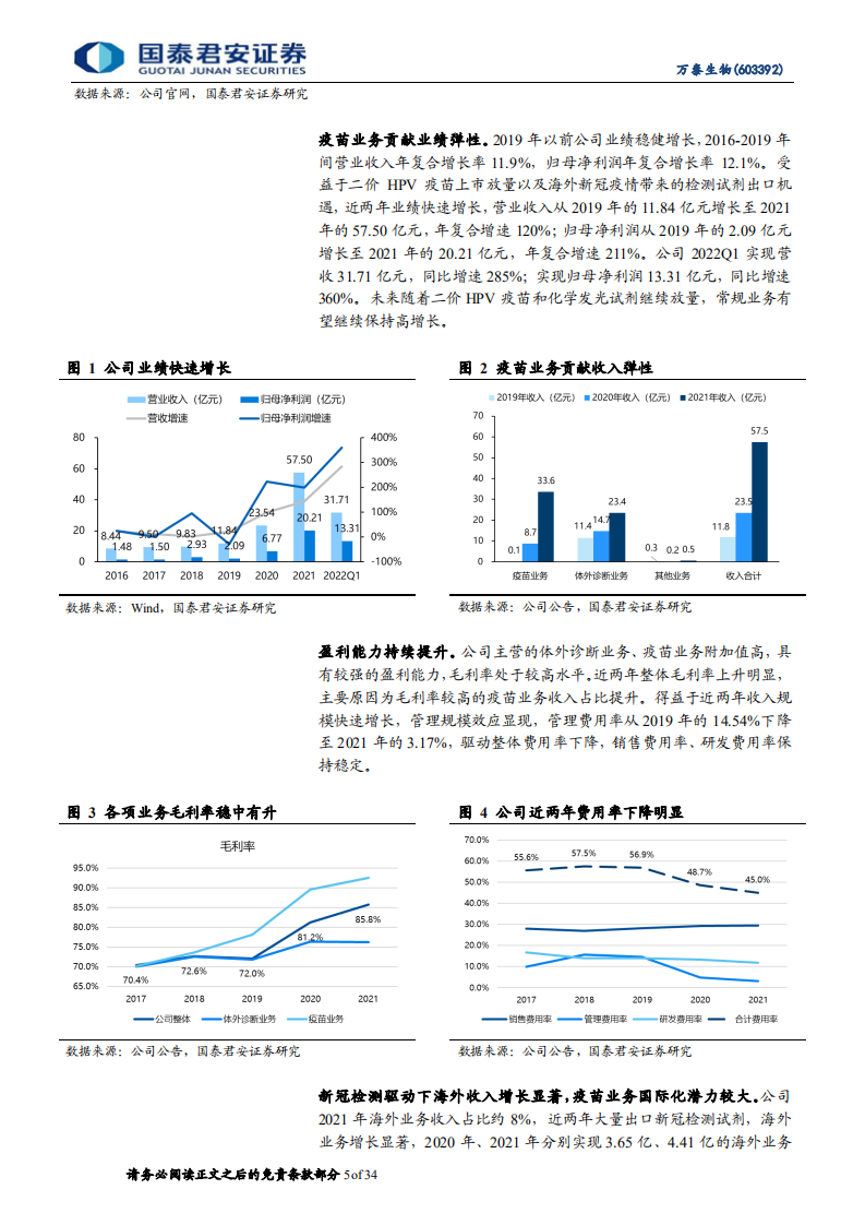 万泰生物-首次覆盖报告：HPV疫苗快速放量，海内外空间广阔-220523.pdf 第5页