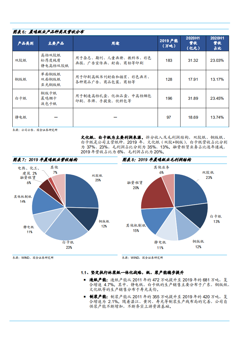 2021年晨鸣纸业公司一体化布局与盈利能力分析报告.pdf 第6页