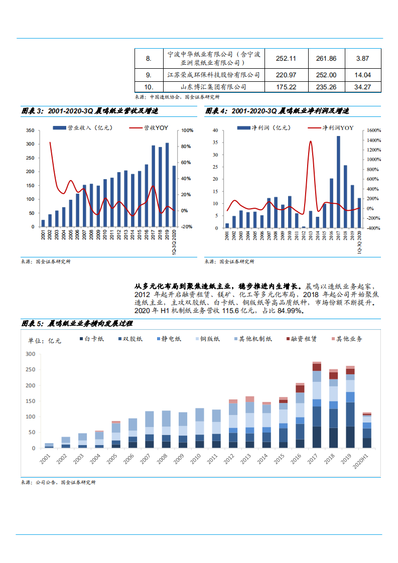 2021年晨鸣纸业公司一体化布局与盈利能力分析报告.pdf 第5页