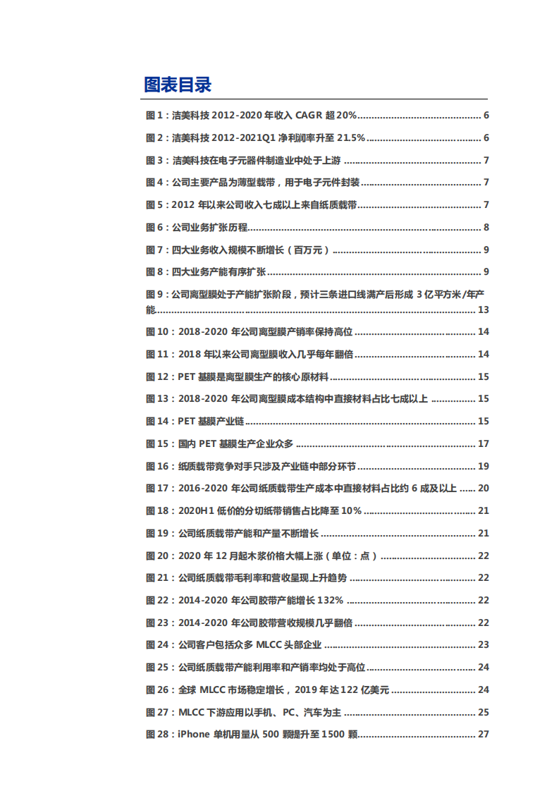 2021年洁美科技公司纸质载带业务与离型膜市场研究报告.pdf 第2页