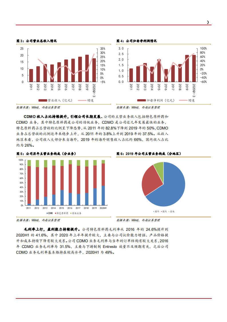 2021年九洲药业公司CDMO业务与盈利能力分析报告.pdf 第5页