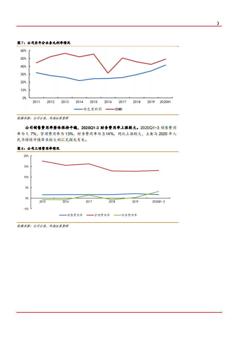 2021年九洲药业公司CDMO业务与盈利能力分析报告.pdf 第6页