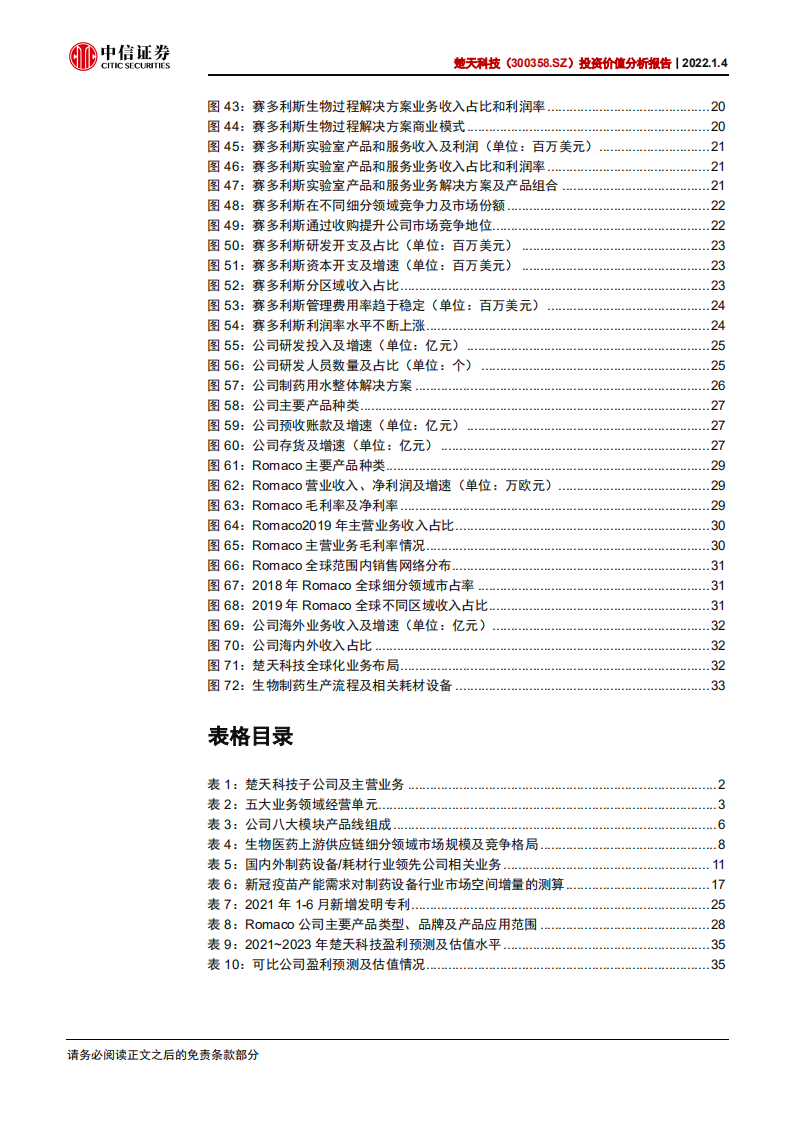 楚天科技-投资价值分析报告：厚积薄发，多元化国际化加速的制药装备一体化平台-20220104.pdf 第5页