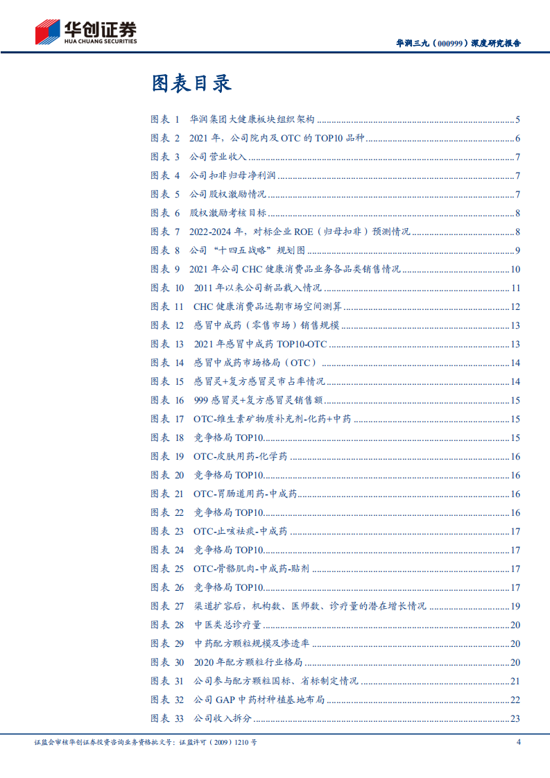 华润三九-深度研究报告：OTC市场稀缺平台型龙头，着力打造大众医药健康产业的引领者-20220419.pdf 第4页