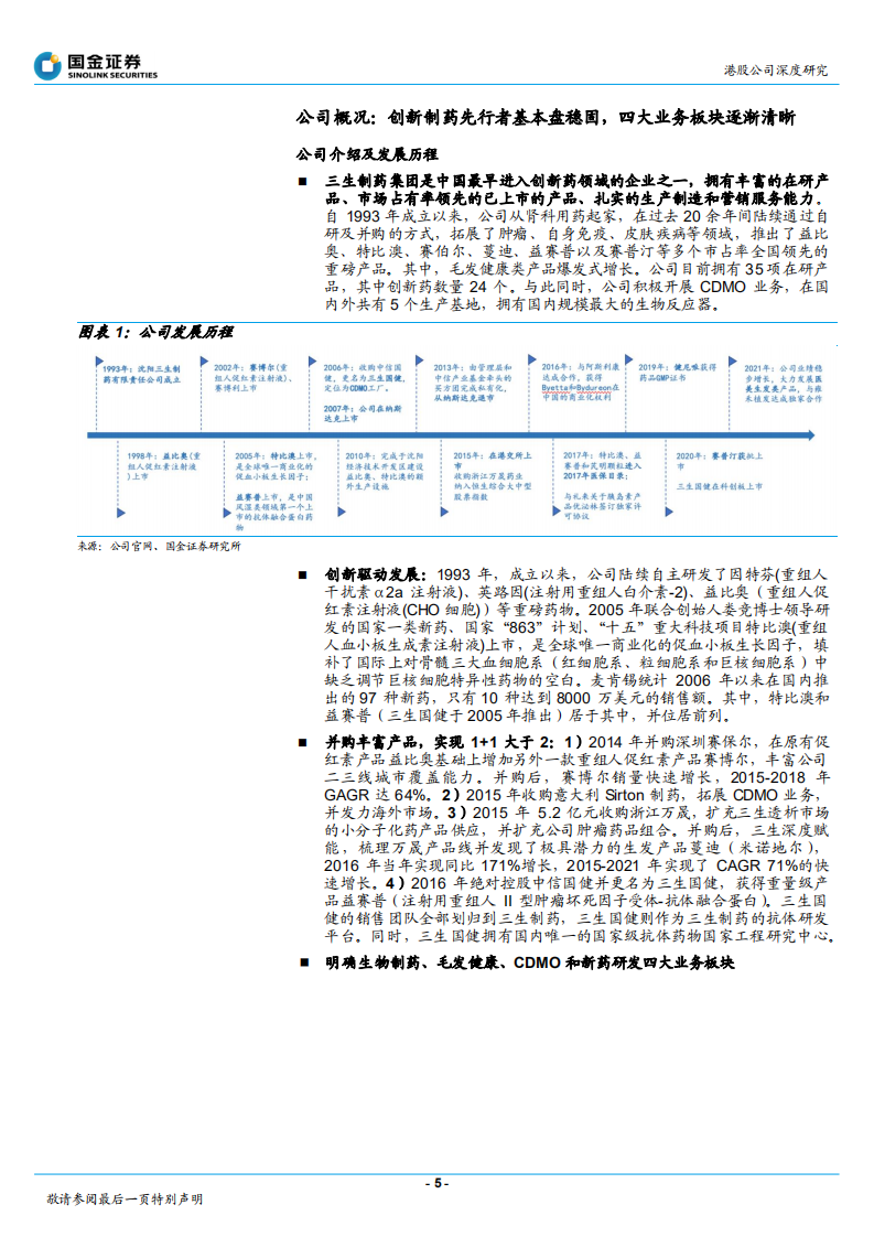 三生制药-创新基本盘稳固，毛发健康+CDMO亮点不断-220525.pdf 第5页