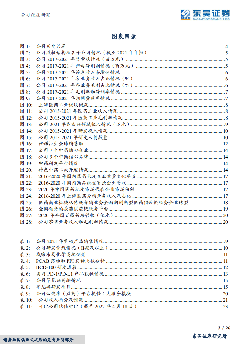 上海医药-医药商业和工业持续增长，重点布局创新药+中药+疫苗三大领域-20220418.pdf 第3页