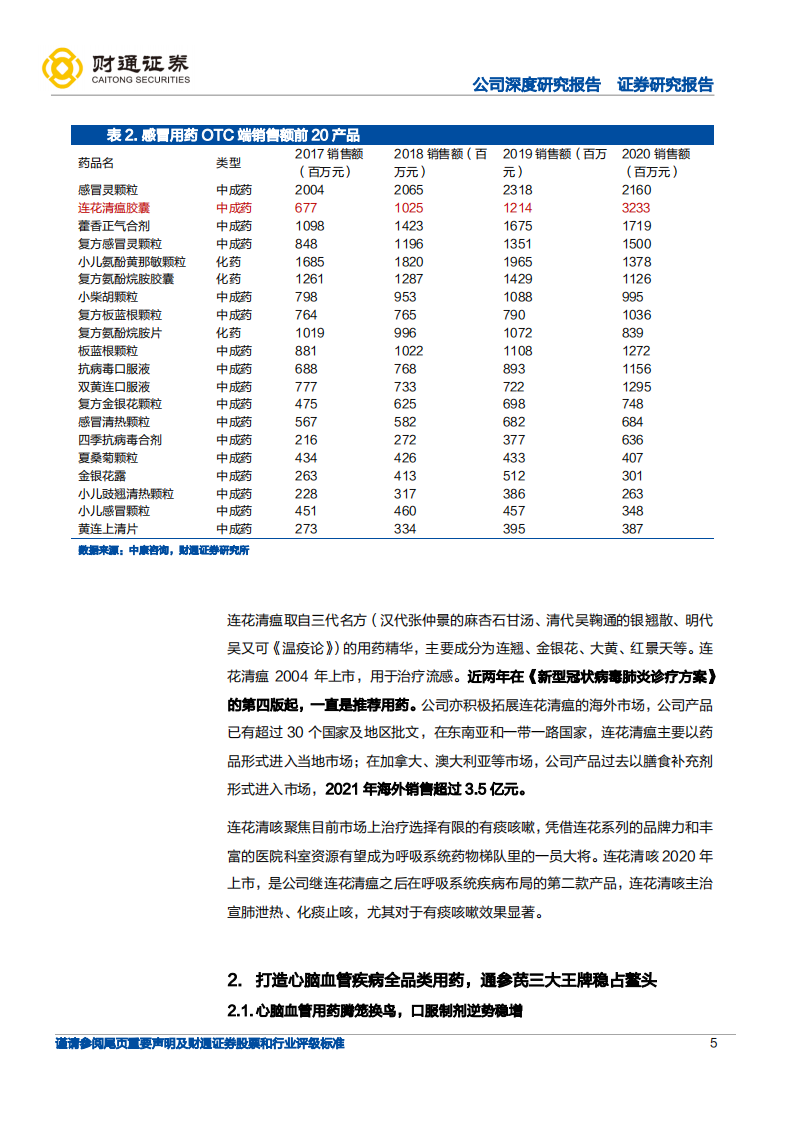 以岭药业-中药创新龙头不断开拓新边界-220605.pdf 第5页