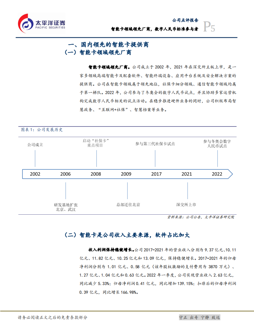 楚天龙-智能卡领域领先厂商，数字人民币标准参与者-220609.pdf 第5页