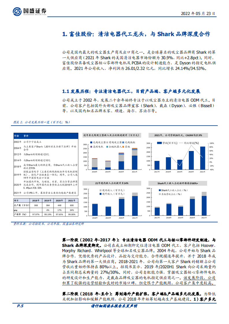 富佳股份-隐形冠军系列之一：垂直供应链护航，第二曲线扬帆-220523.pdf 第5页