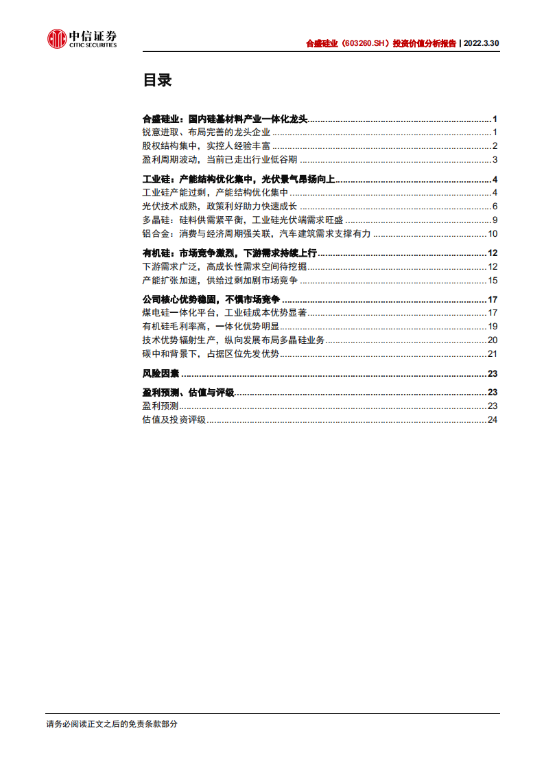 合盛硅业-投资价值分析报告：硅基产业景气上行，核心优势稳固龙头地位-20220330.pdf 第3页