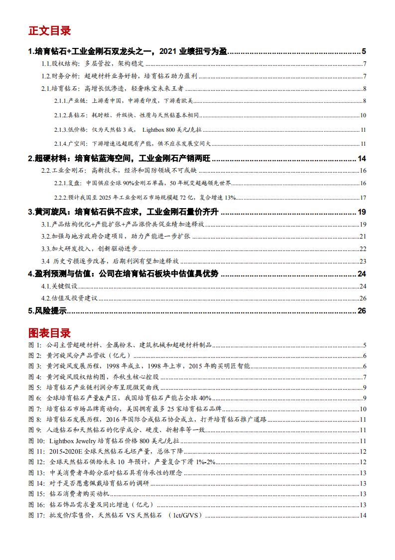 黄河旋风-深度报告：业绩反转向上，培育钻石+工业金刚石龙头再次崛起-20220405.pdf 第3页