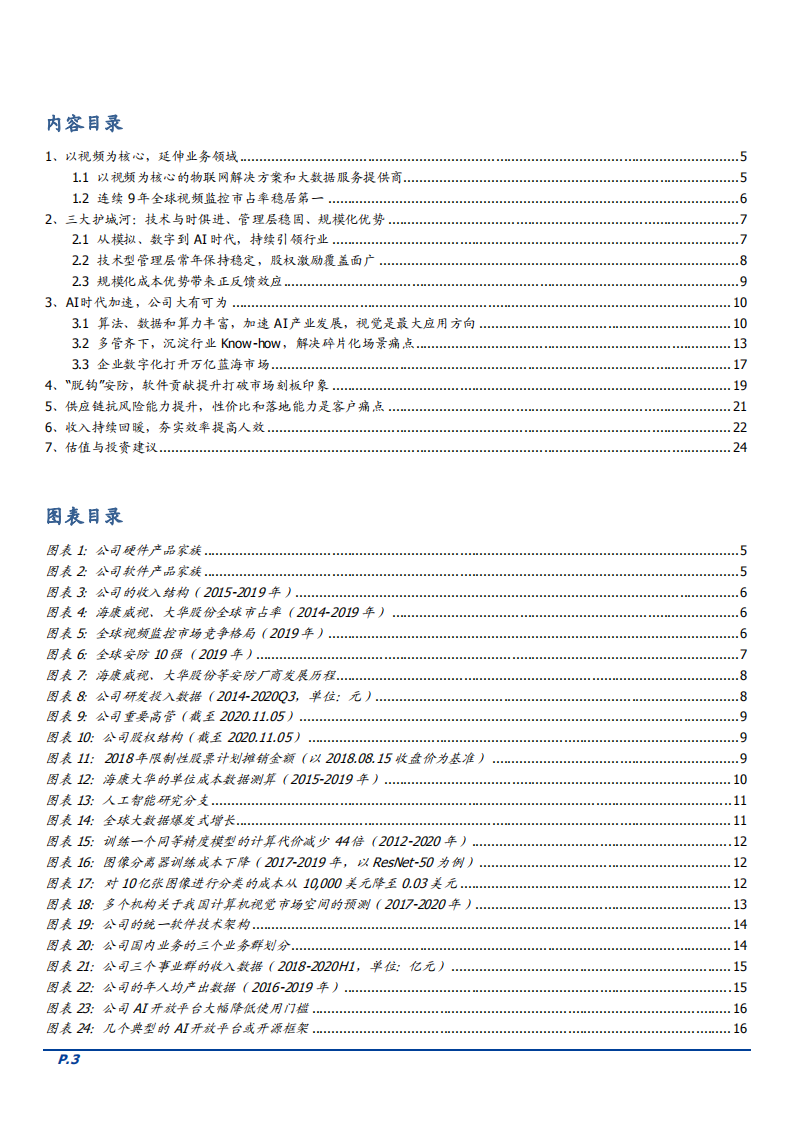 2021年海康威视公司业务延伸及规模化优势分析报告.pdf 第1页