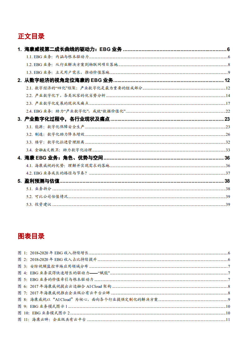 2021年海康威视公司EBG业务与产业数字化研究报告.pdf 第1页