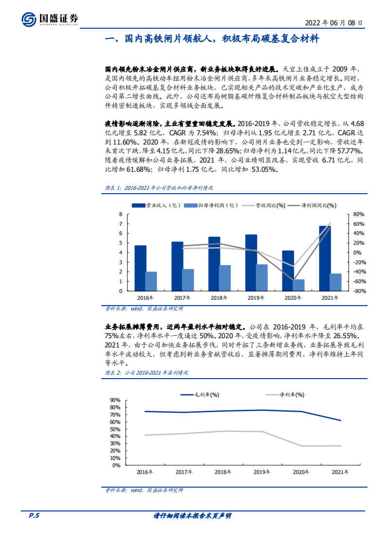 天宜上佳-加速碳基材料业务发展，构建公司新增长极-220608.pdf 第5页