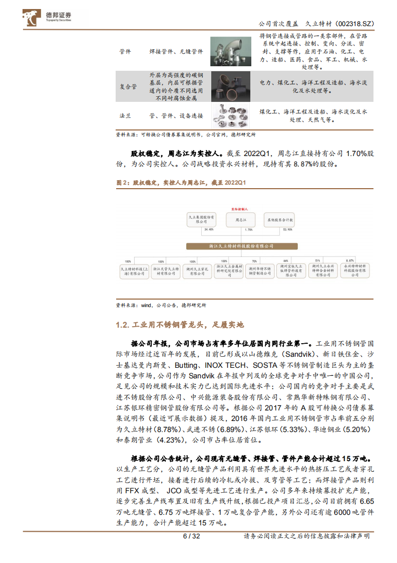 久立特材-久立潮头三十余载，高端产品持续发力-220606.pdf 第6页