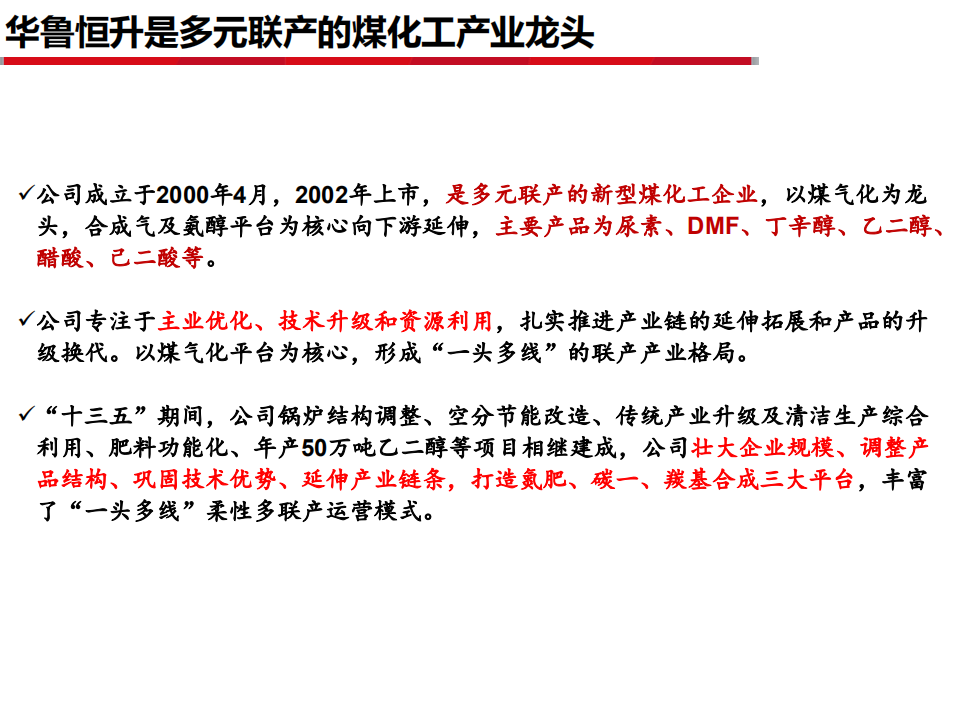 2021年华鲁恒升公司盈利能力及成本优势分析报告.pdf 第2页