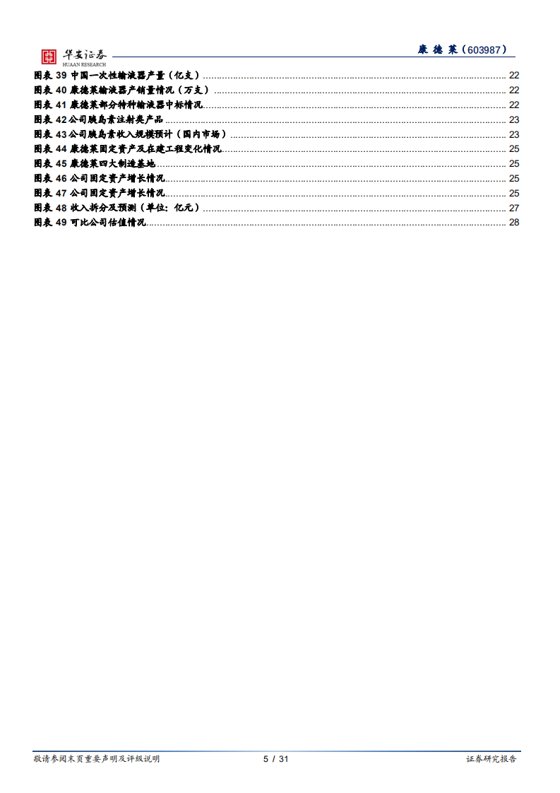 康德莱-国产注射穿刺龙头企业，产品升级加速成长-220406.pdf 第5页