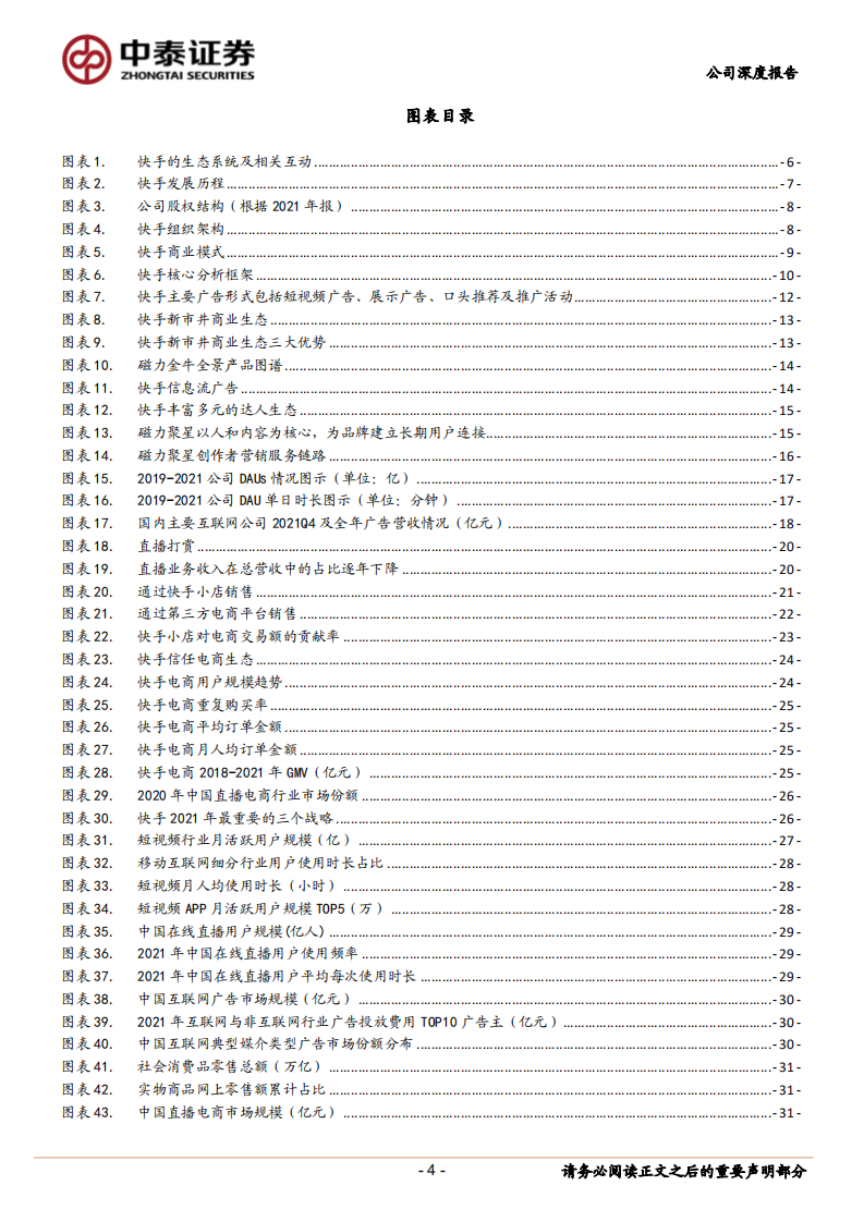快手-私域破局正当时，商业模式与财务经营数据、业务梳理分析-220608.pdf 第4页