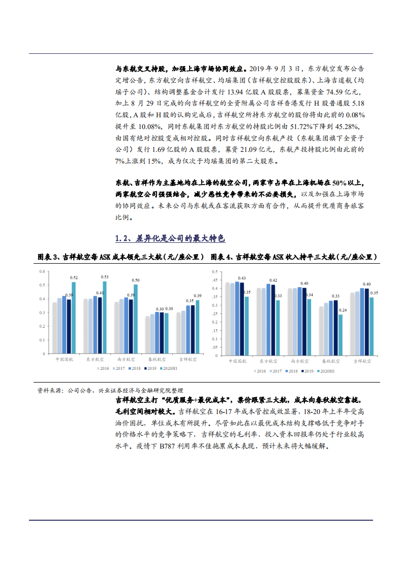 2021年吉祥航空公司差异化战略分析报告.pdf 第5页