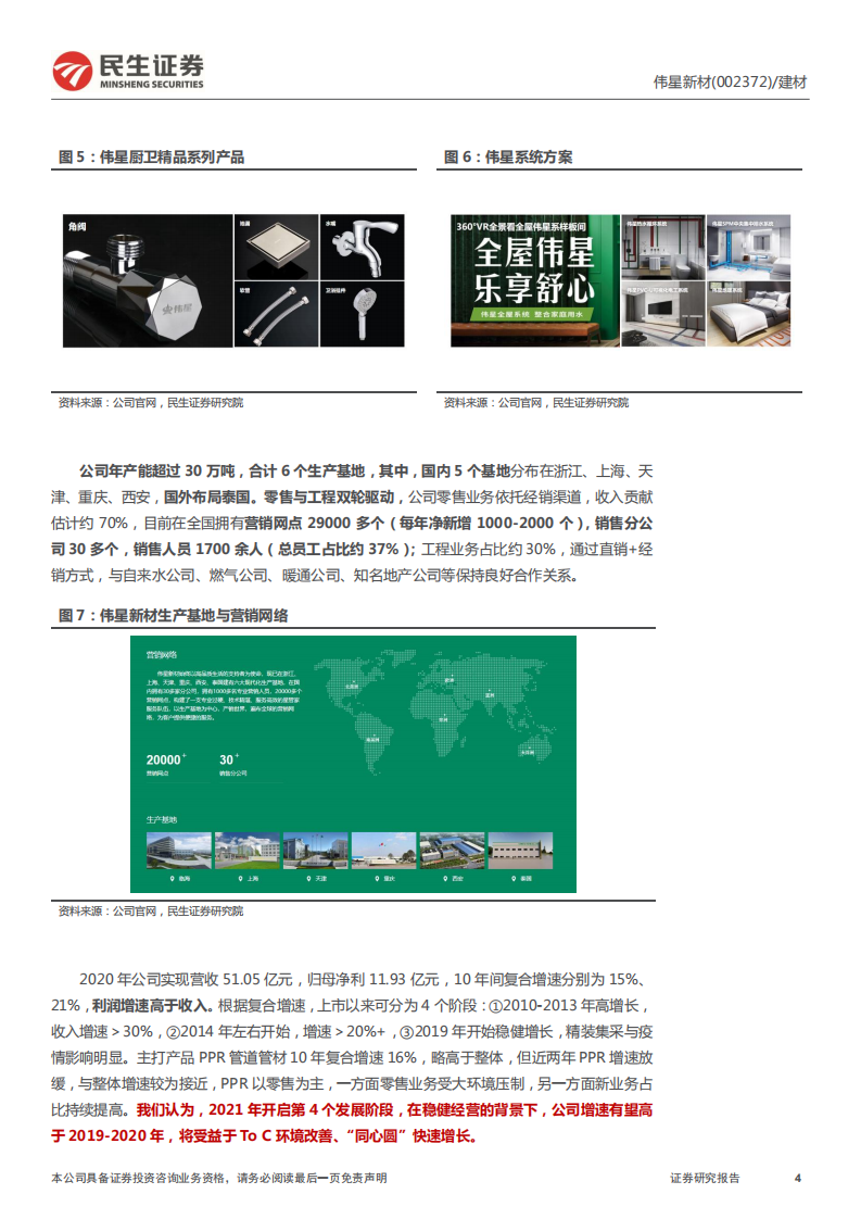 伟星新材-同心接力，争创百年-220128.pdf 第4页