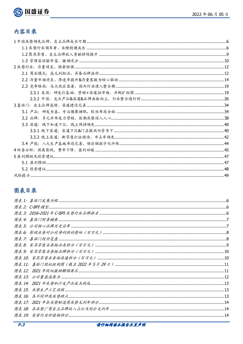 喜临门-床垫赛道掘金，产品、渠道、品牌动能共振向上-220605.pdf 第3页