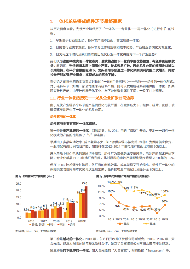 2021年晶澳科技公司一体化模式及独特优势分析报告.pdf 第4页