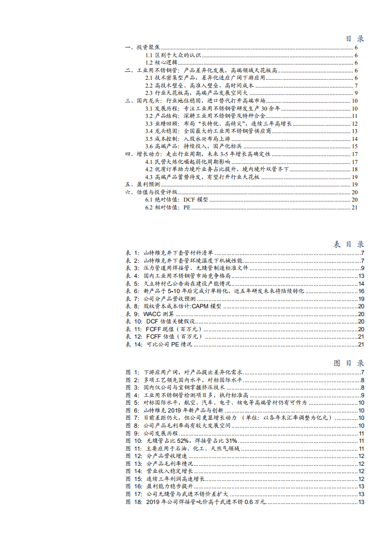 2021年久立特材公司产品差异化与未来前景分析报告.pdf 第1页