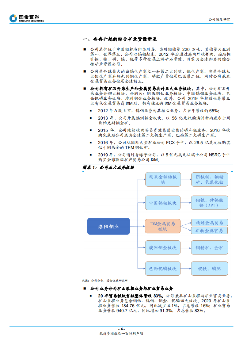 洛阳钼业-综合性资源龙头开启新扩产周期-220126.pdf 第4页