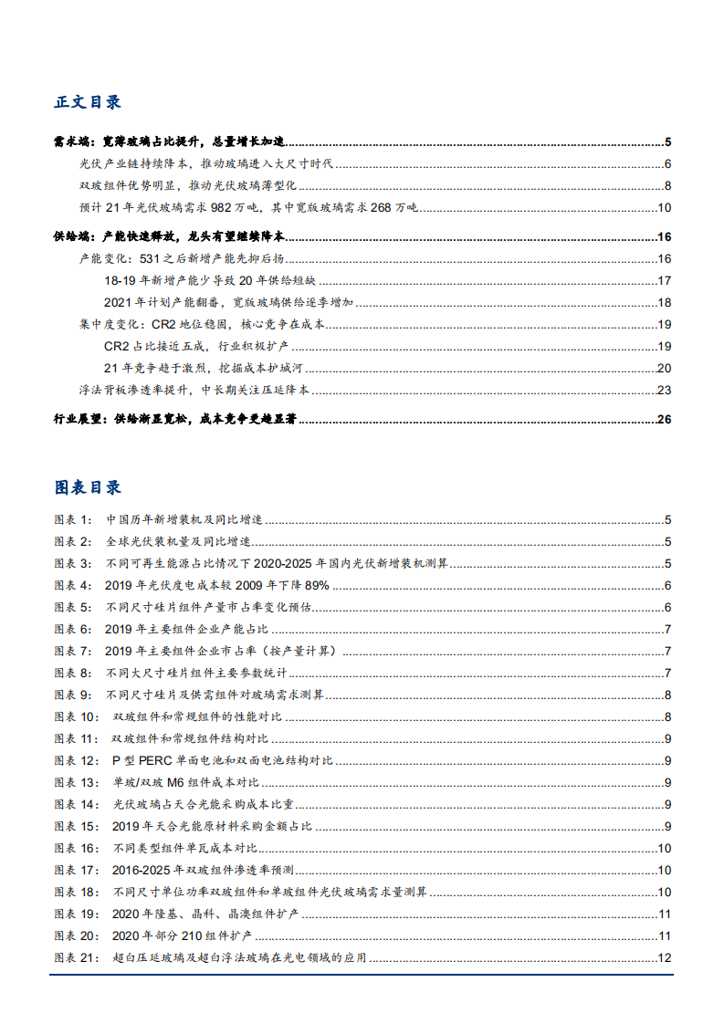 2021年全球光伏玻璃供需状况与发展趋势分析报告.pdf 第1页