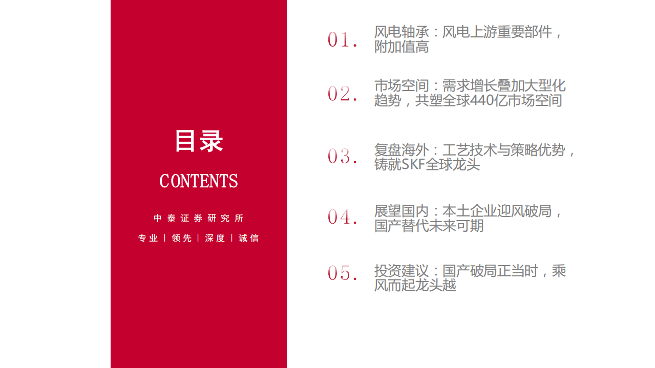 2022年全球风电轴承市场空间及国产替代趋势分析报告.pdf 第1页