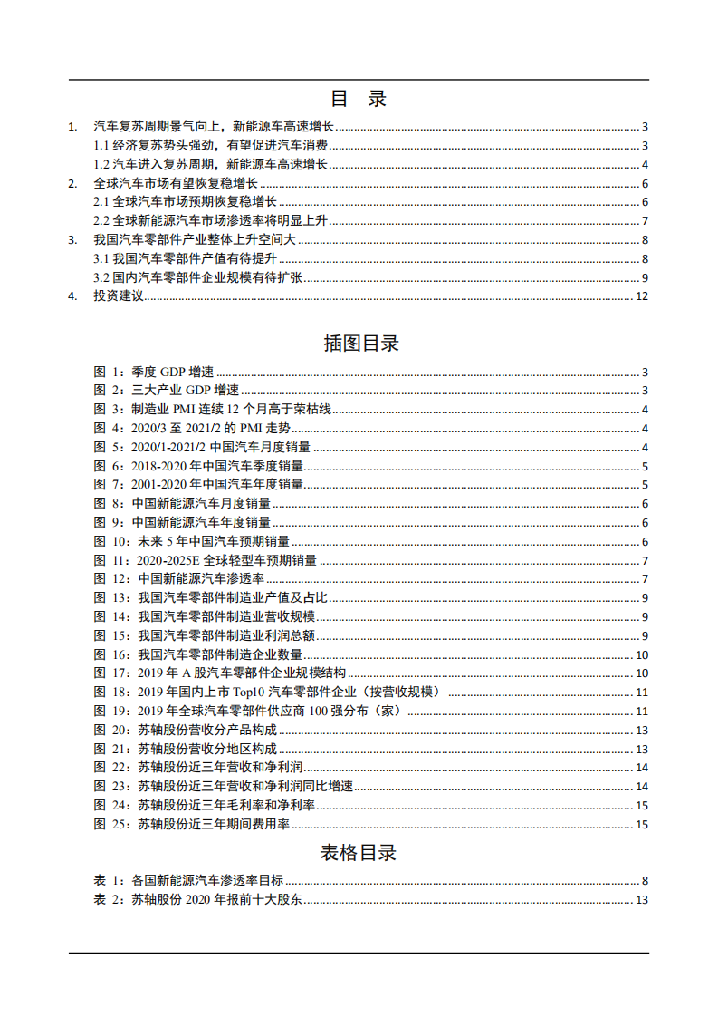 2021年汽车市场现状及零部件产业前景分析报告.pdf 第1页