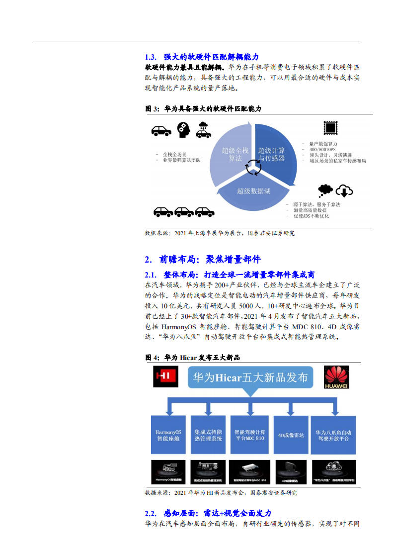 2021年华为汽车技术优势与未来前景分析报告.pdf 第4页