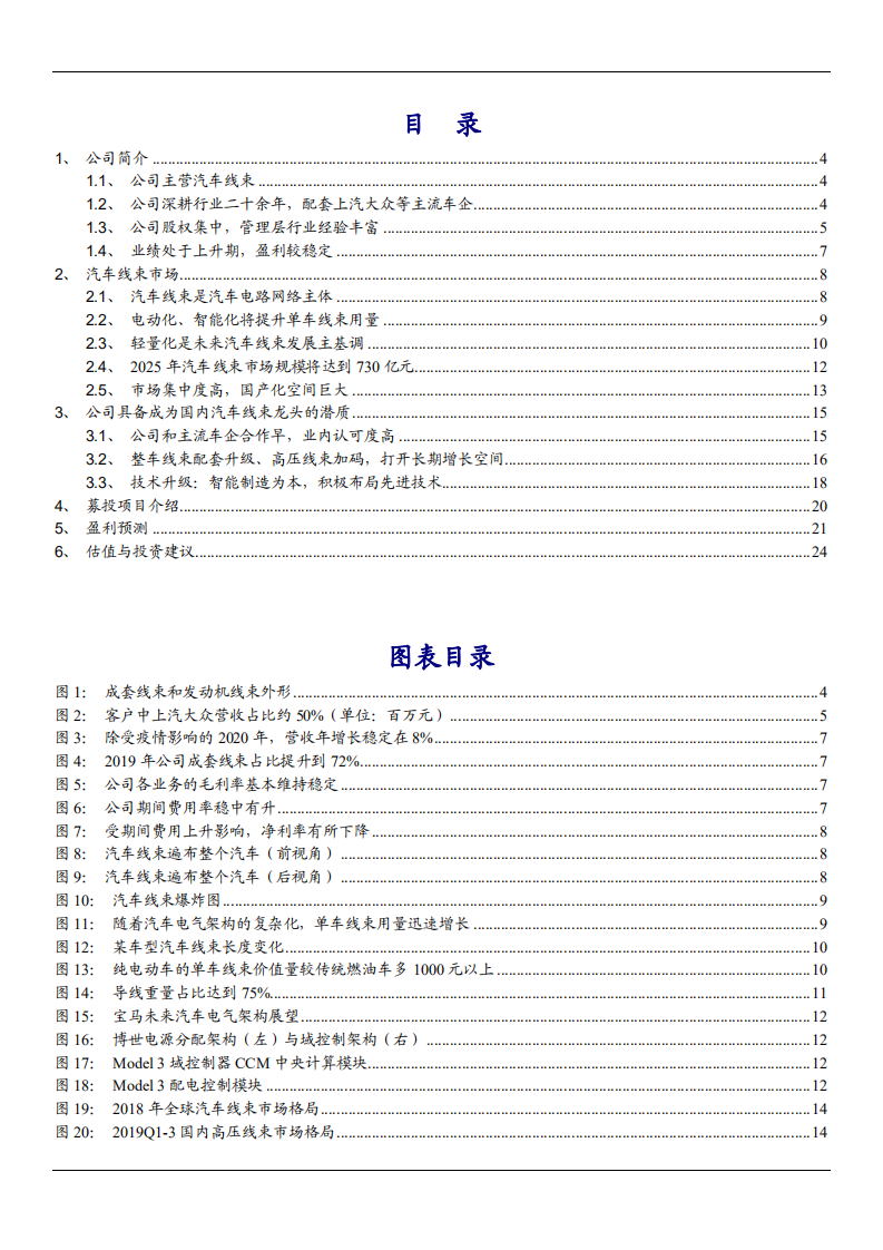 2021年汽车线束市场现状与沪光股份盈利能力分析报告.pdf 第1页
