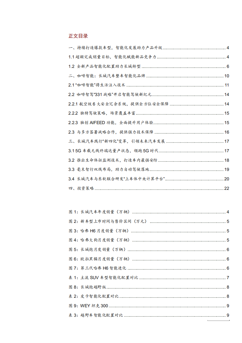2021年长城汽车产品定位及智能化趋势分析报告.pdf 第1页