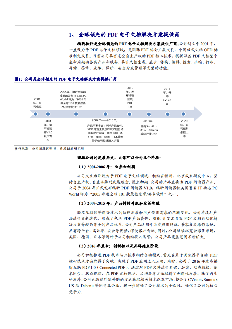 2021年全球化PDF领先厂商福昕软件差异化竞争分析报告.pdf 第3页