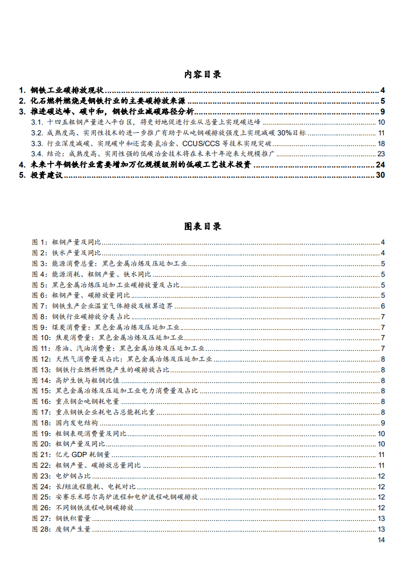 2021年钢铁工业碳排放现状与低碳技术发展趋势分析报告.pdf 第1页
