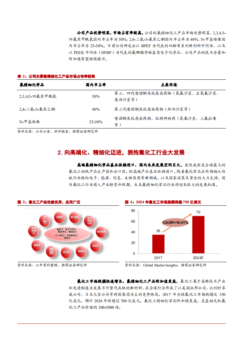 2021年氟精细化工优势企业中欣氟材产业链布局分析报告.pdf 第5页