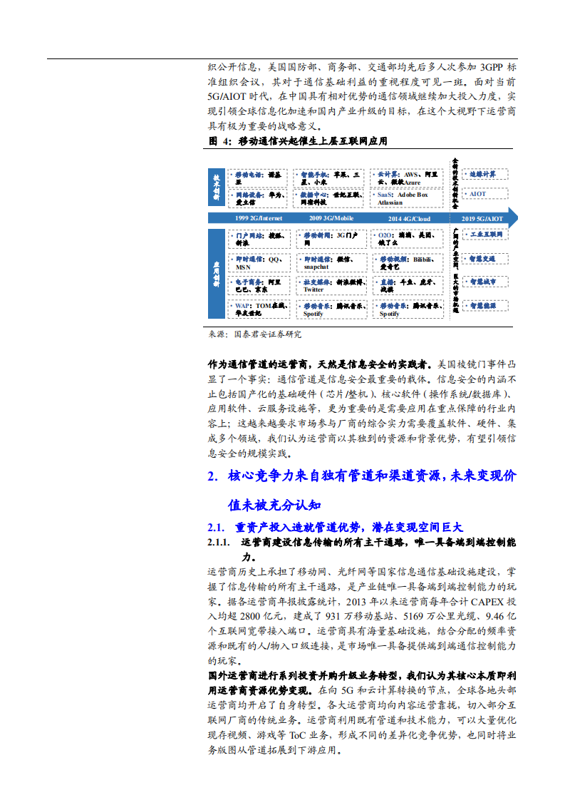 2021年通信运营商核心优势与未来前景分析报告.pdf 第4页