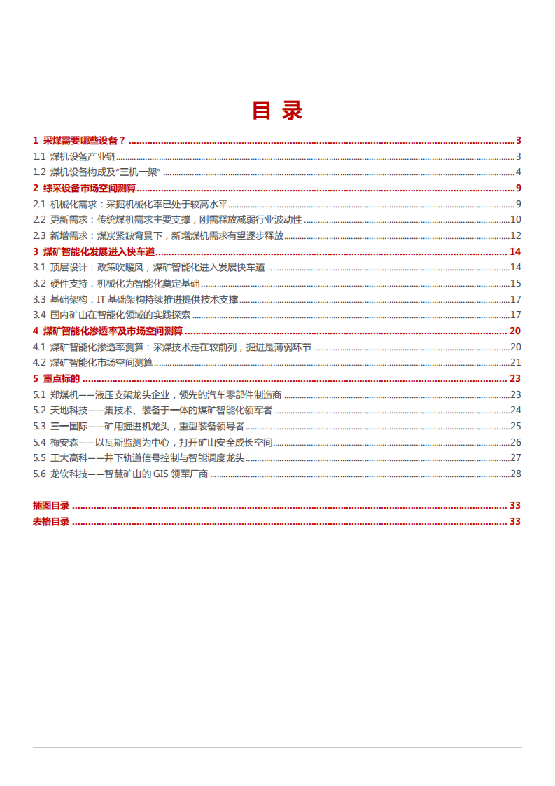 2022年采煤设备市场空间测算及煤矿智能化发展研究报告.pdf 第1页
