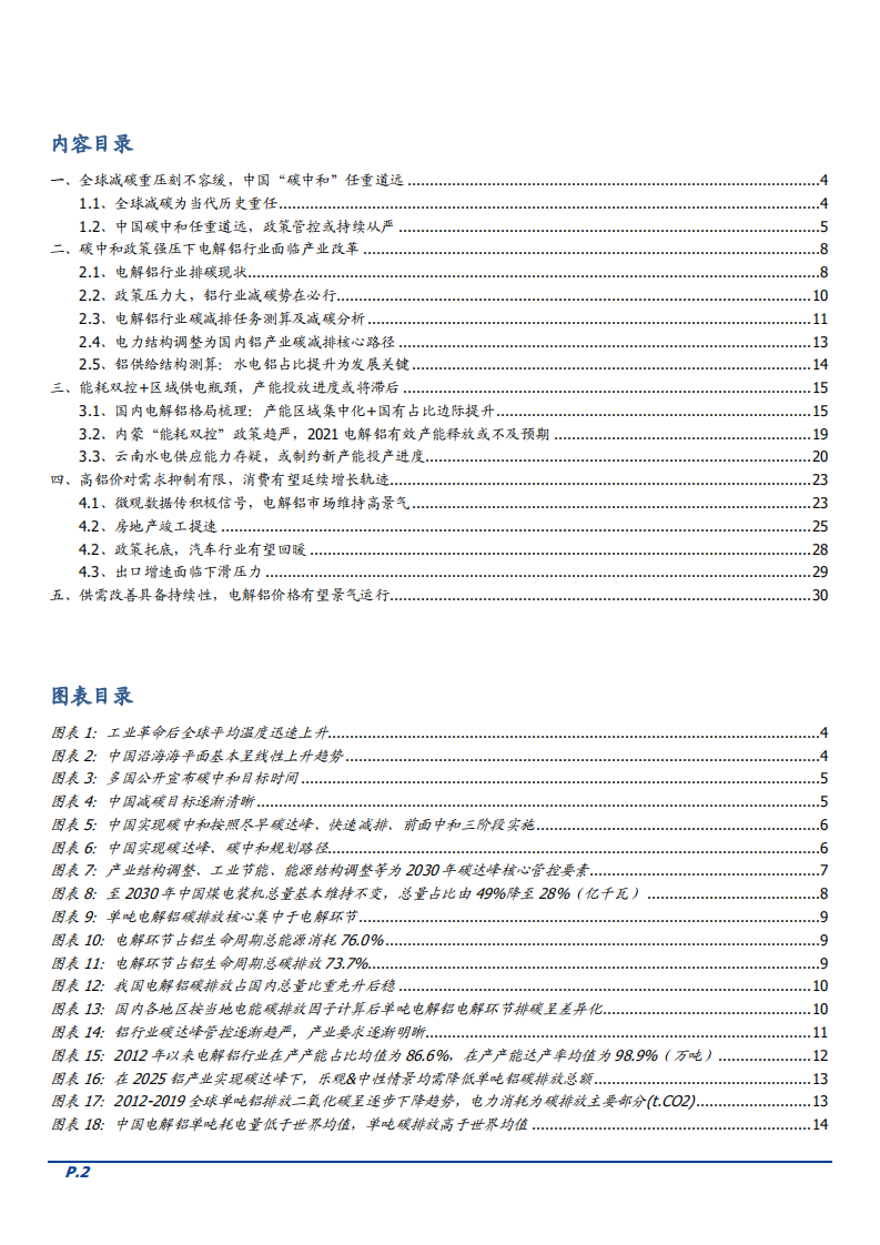 2021年&ldquo;碳达峰&rdquo;下电解铝市场供需现状分析报告.pdf 第1页