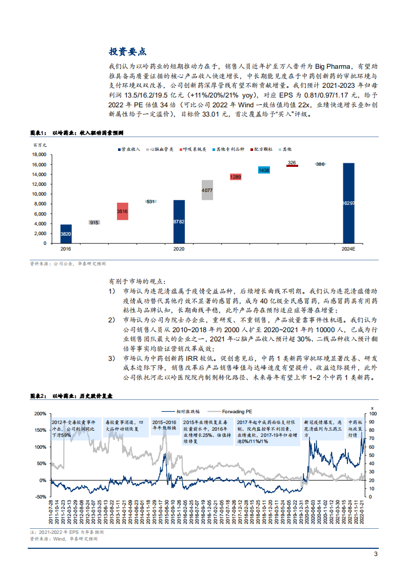 2022年创新中药领军者以岭药业竞争优势分析报告.pdf 第2页