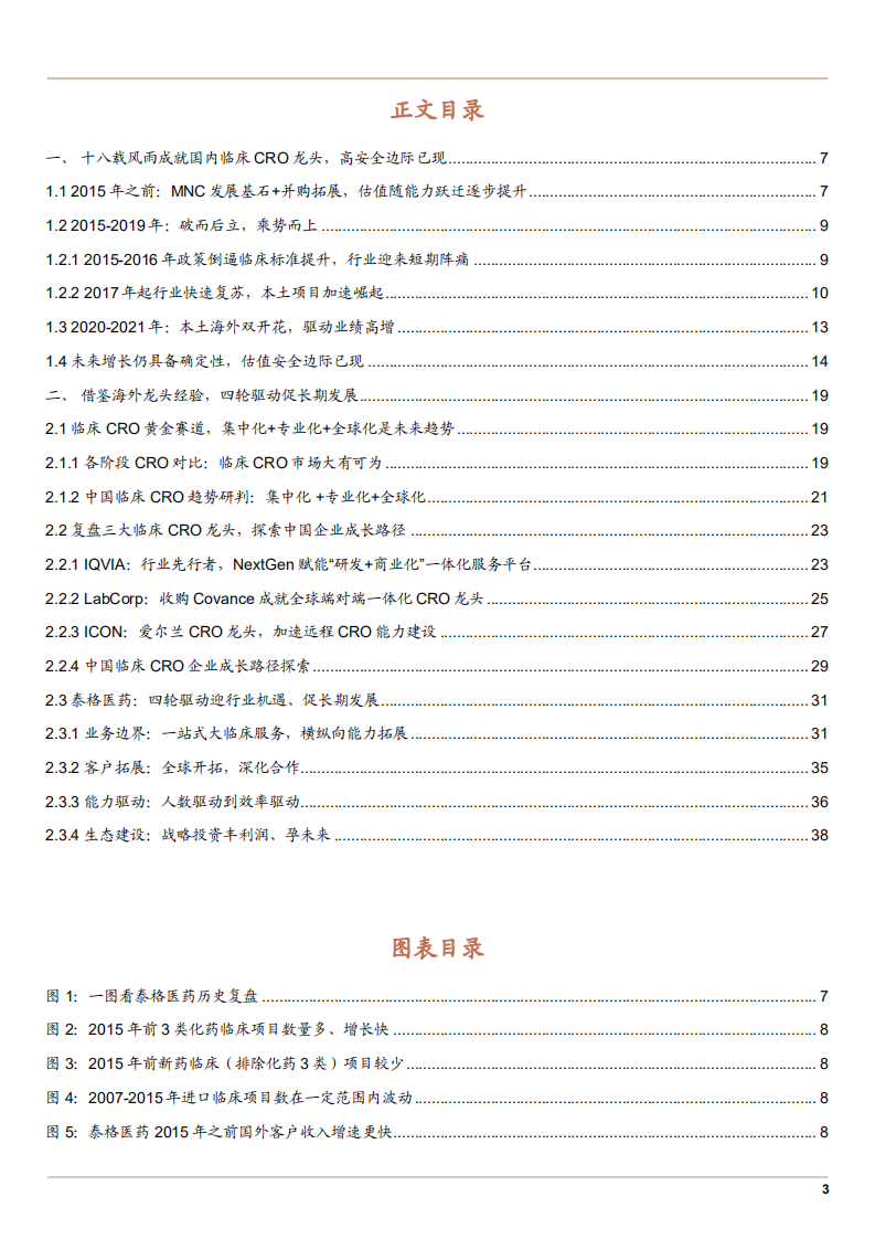 2022年临床CRO市场未来趋势及泰格医药驱动力研究报告.pdf 第1页