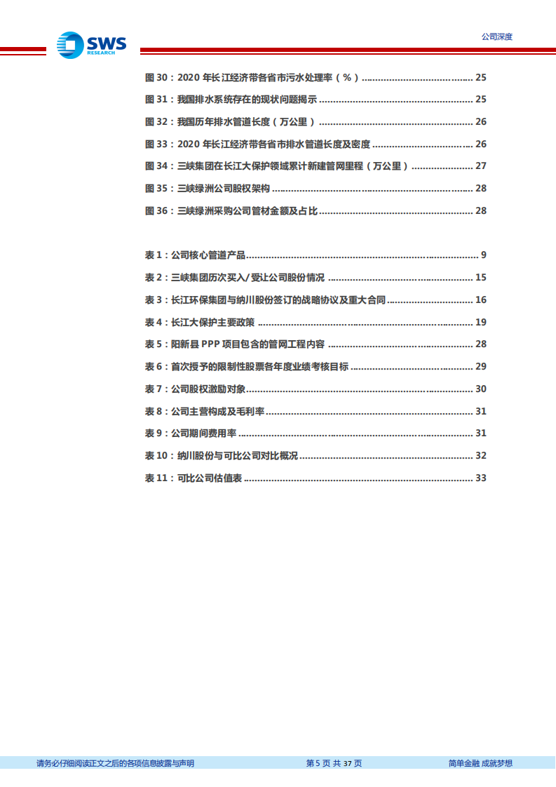 纳川股份-领先的管网综合服务商，长江大保护助力业绩腾飞-220112.pdf 第5页