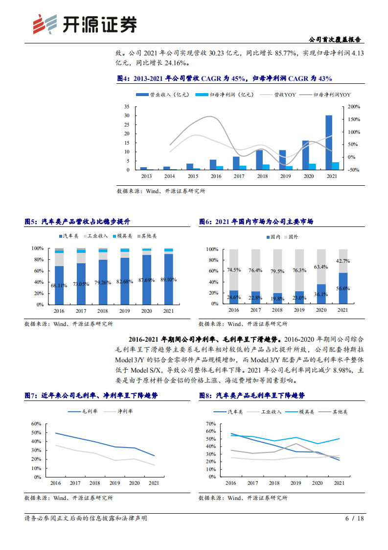 旭升股份-公司首次覆盖报告：客户结构多元化发展，扩产助力业绩增长-20220418.pdf 第6页