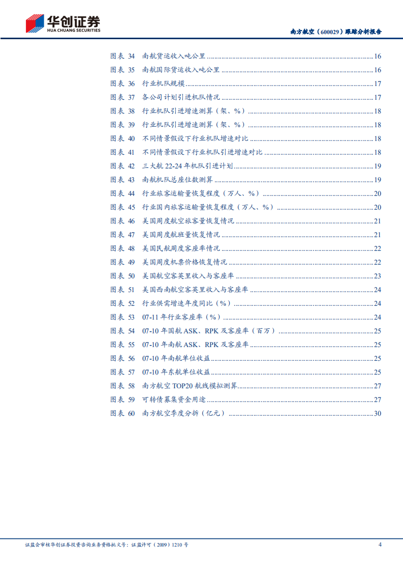 南方航空-跟踪分析报告：交运转债标的巡礼系列（二），亚洲最大航司，静待行业复苏下的周期弹性-20220410.pdf 第4页