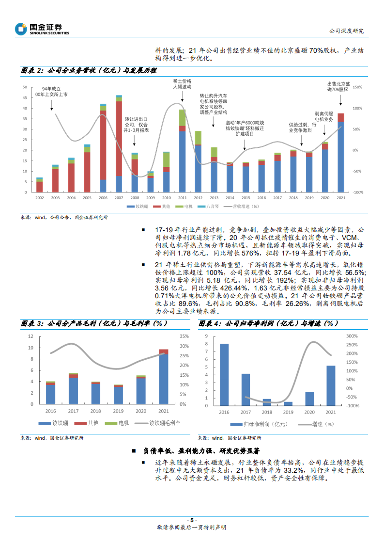 宁波韵升-稀土永磁标杆企业，新能源打开成长空间-220428.pdf 第5页
