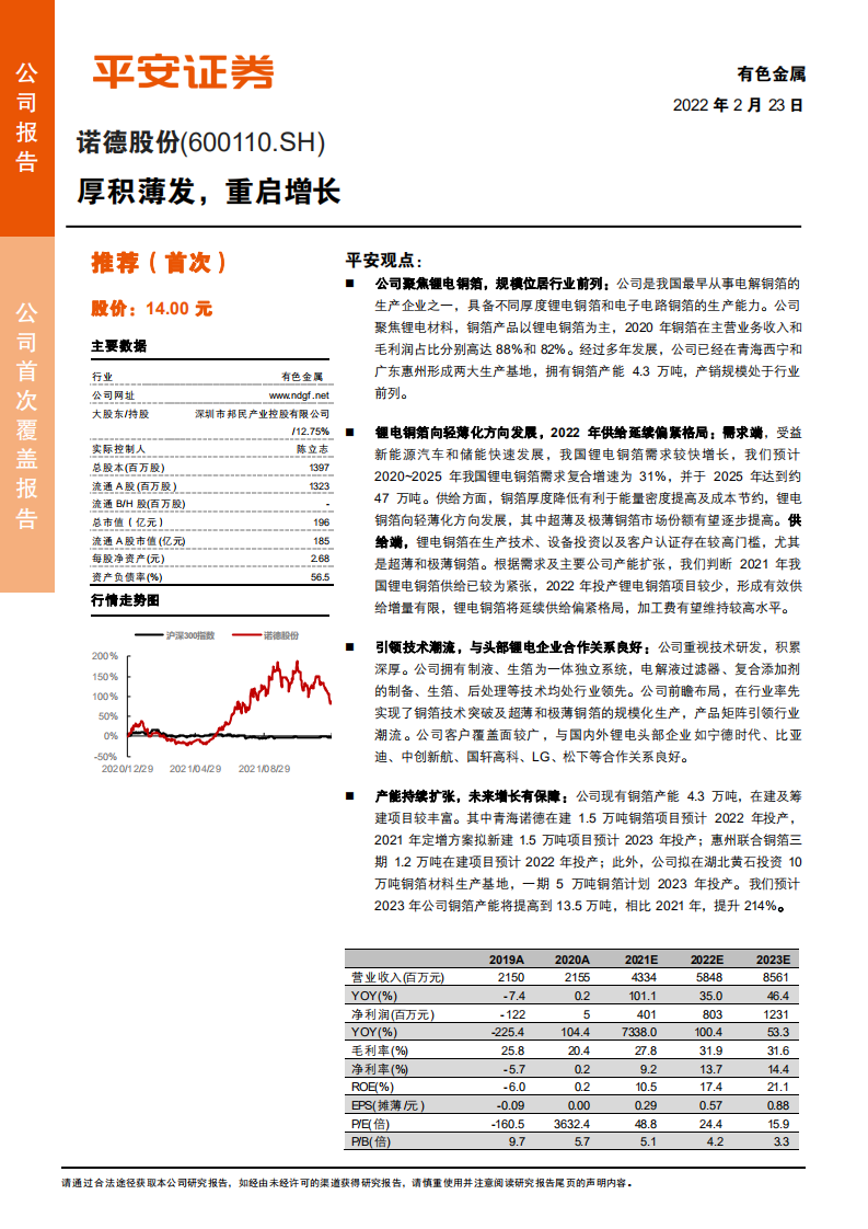 诺德股份-厚积薄发，重启增长-220223.pdf 第1页