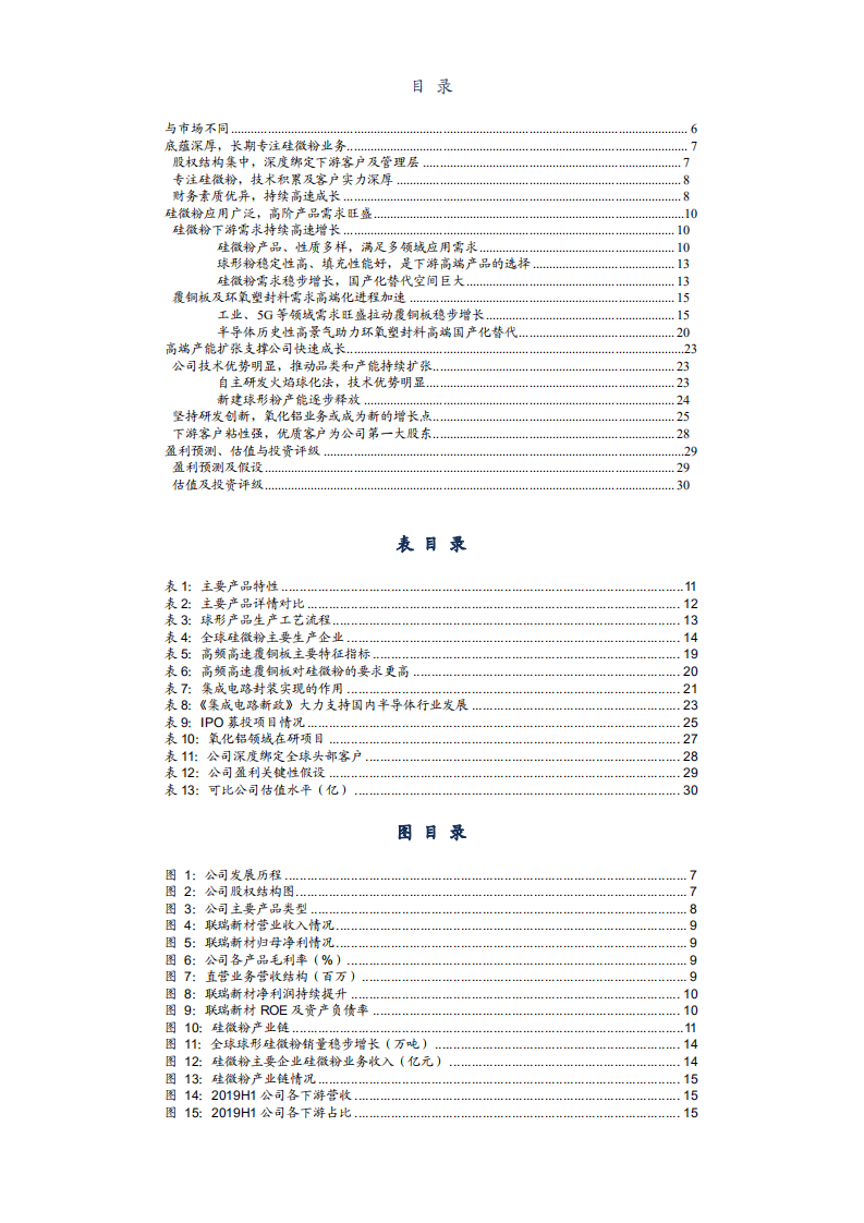 2021年联瑞新材公司技术优势与硅微粉应用研究报告.pdf 第1页