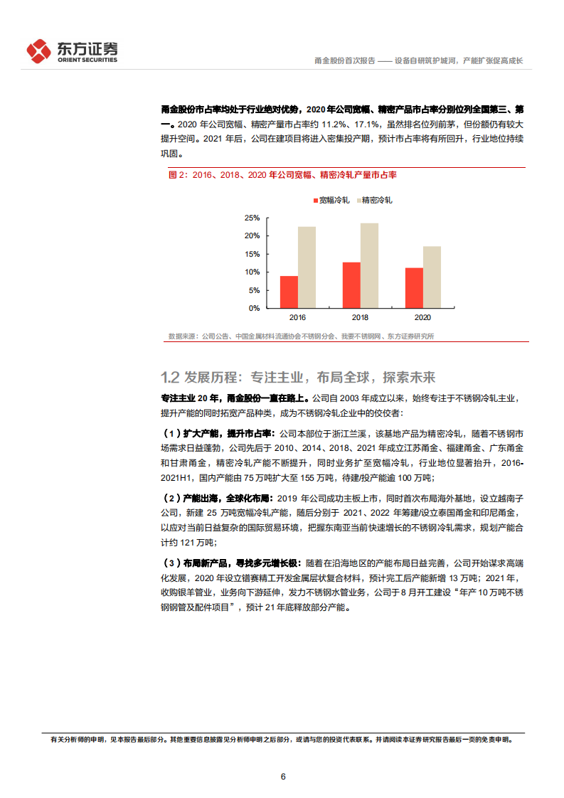 甬金股份-设备自研筑护城河，产能扩张促高成长-220327.pdf 第6页